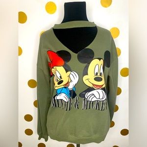 Disney Cut Out Women’s Sweatshirt - Size: M